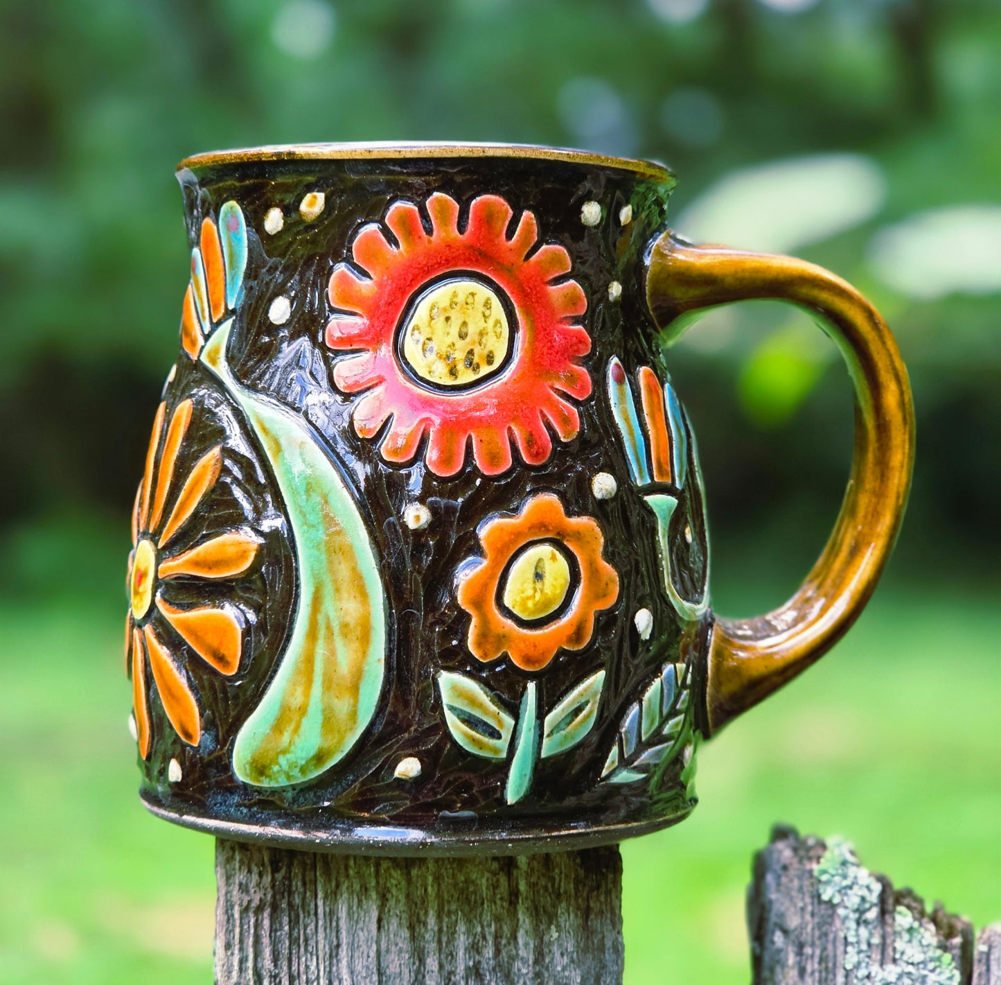 Flower Moon Mug