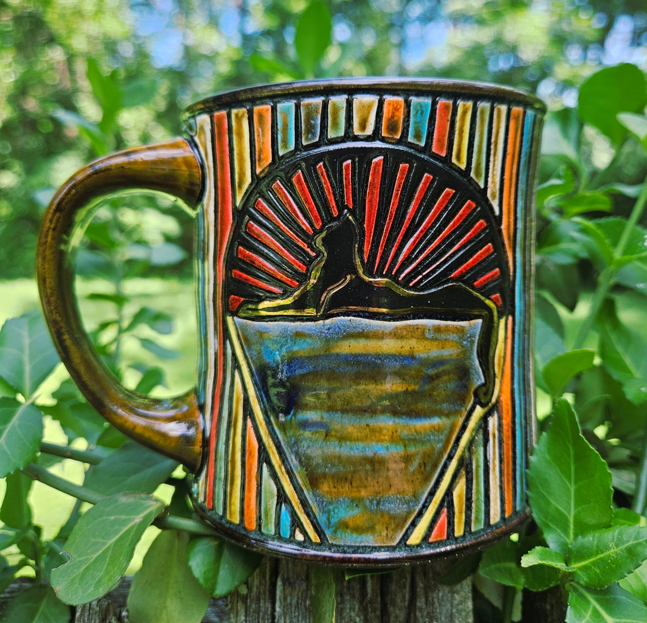 PRE-ORDER Cats Under the Stars w/gold Mug