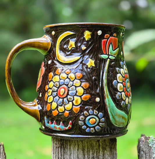 Flower Moon Mug