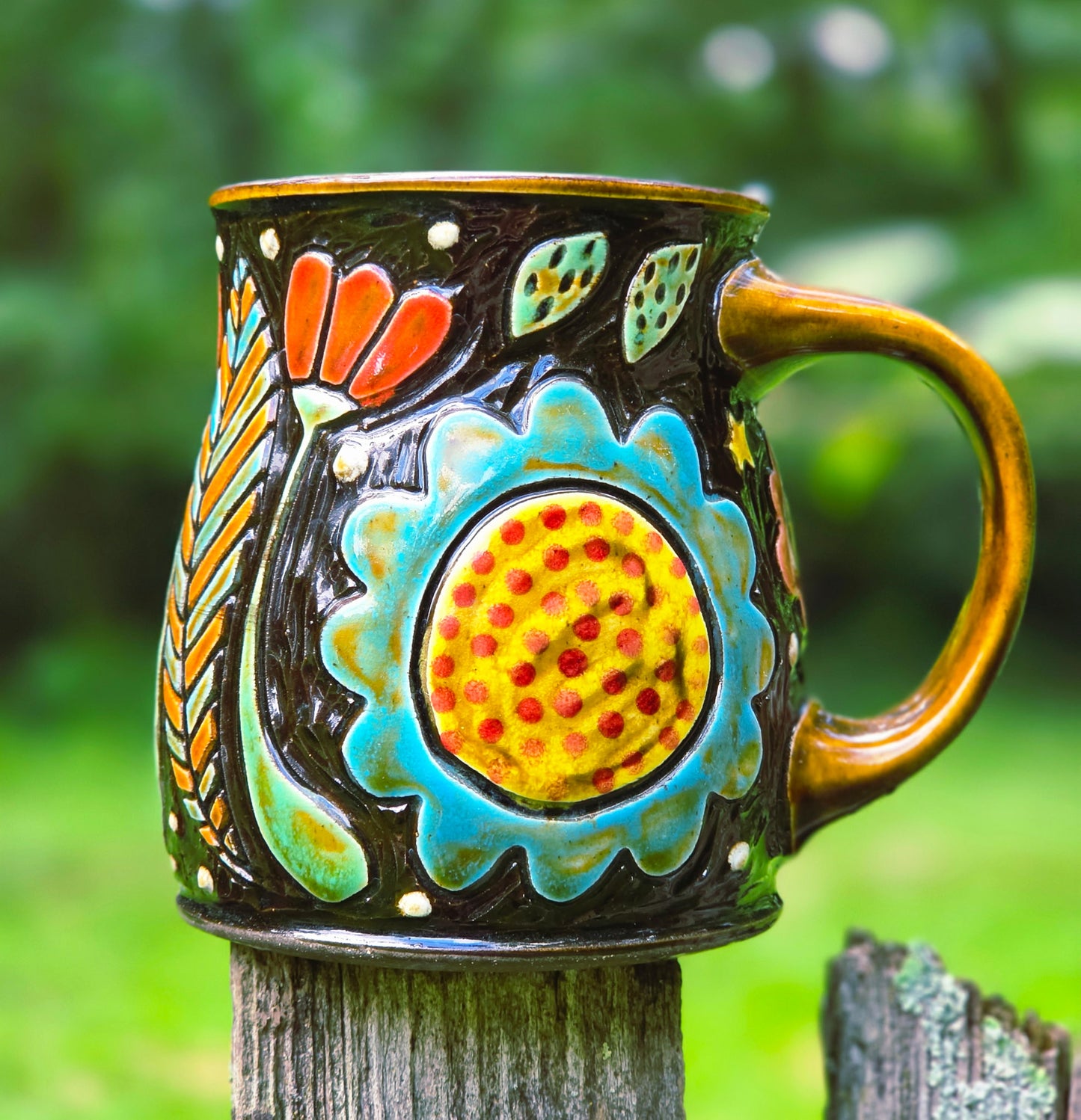 Flower Moon Mug