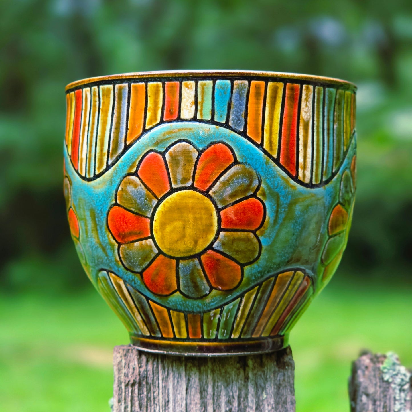 Flower Ice Cream Bowl