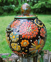 Load image into Gallery viewer, Large Moon and Mushroom Jar
