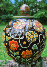Load image into Gallery viewer, Large Moon and Mushroom Jar
