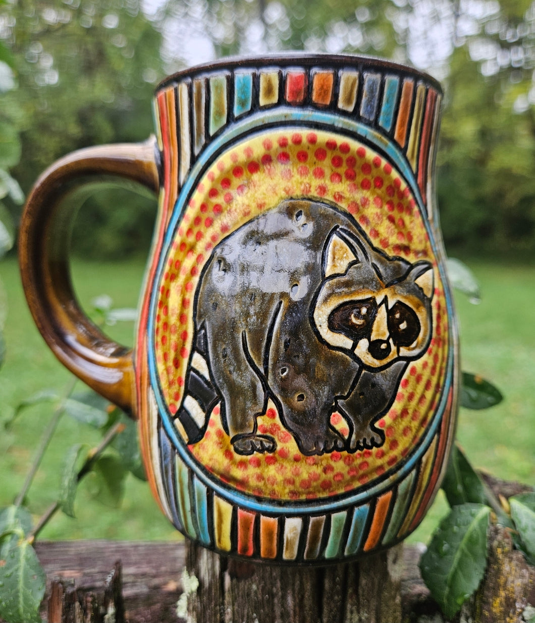 Raccoon mug