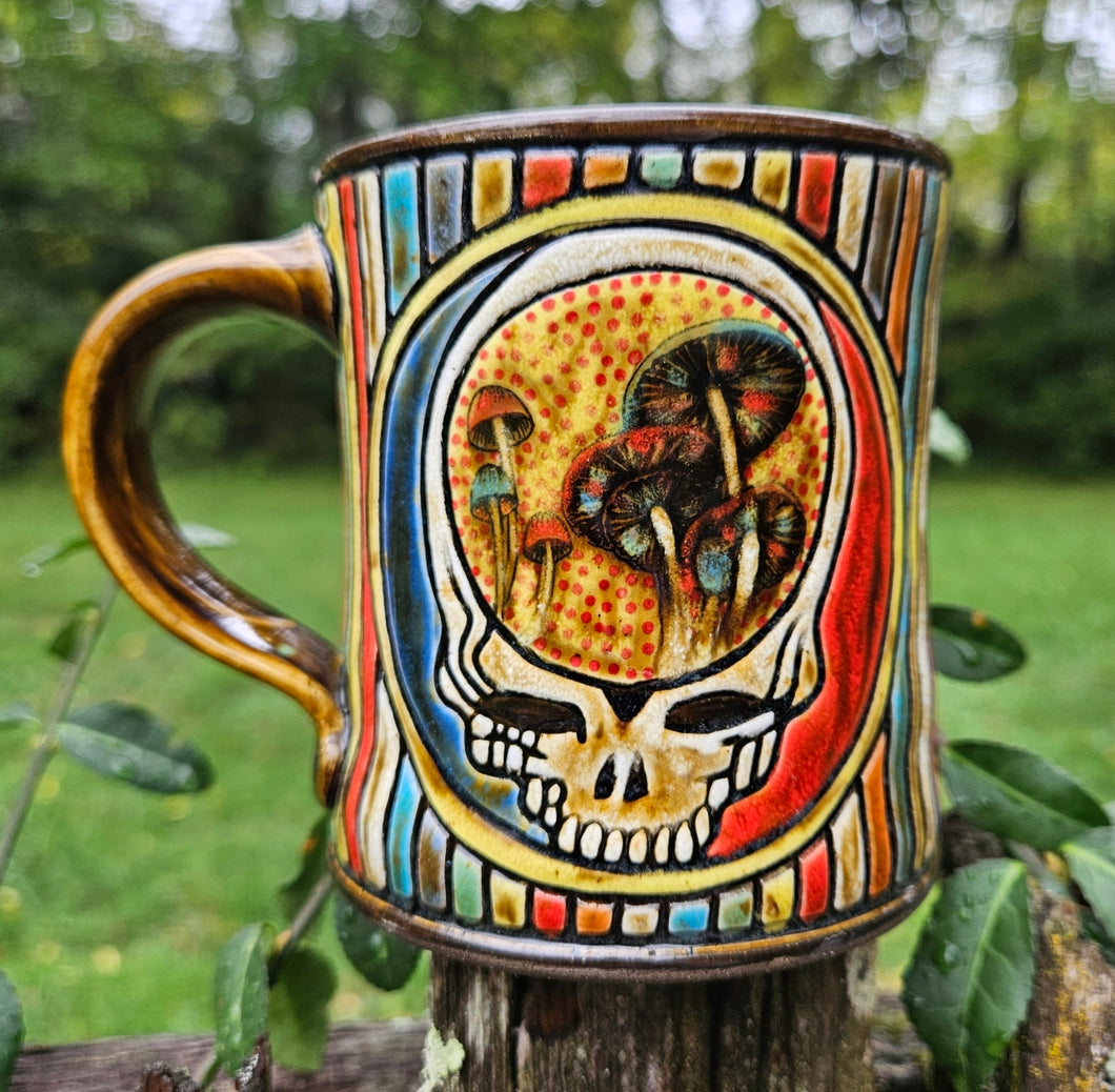 Mushroom Stealie Mug