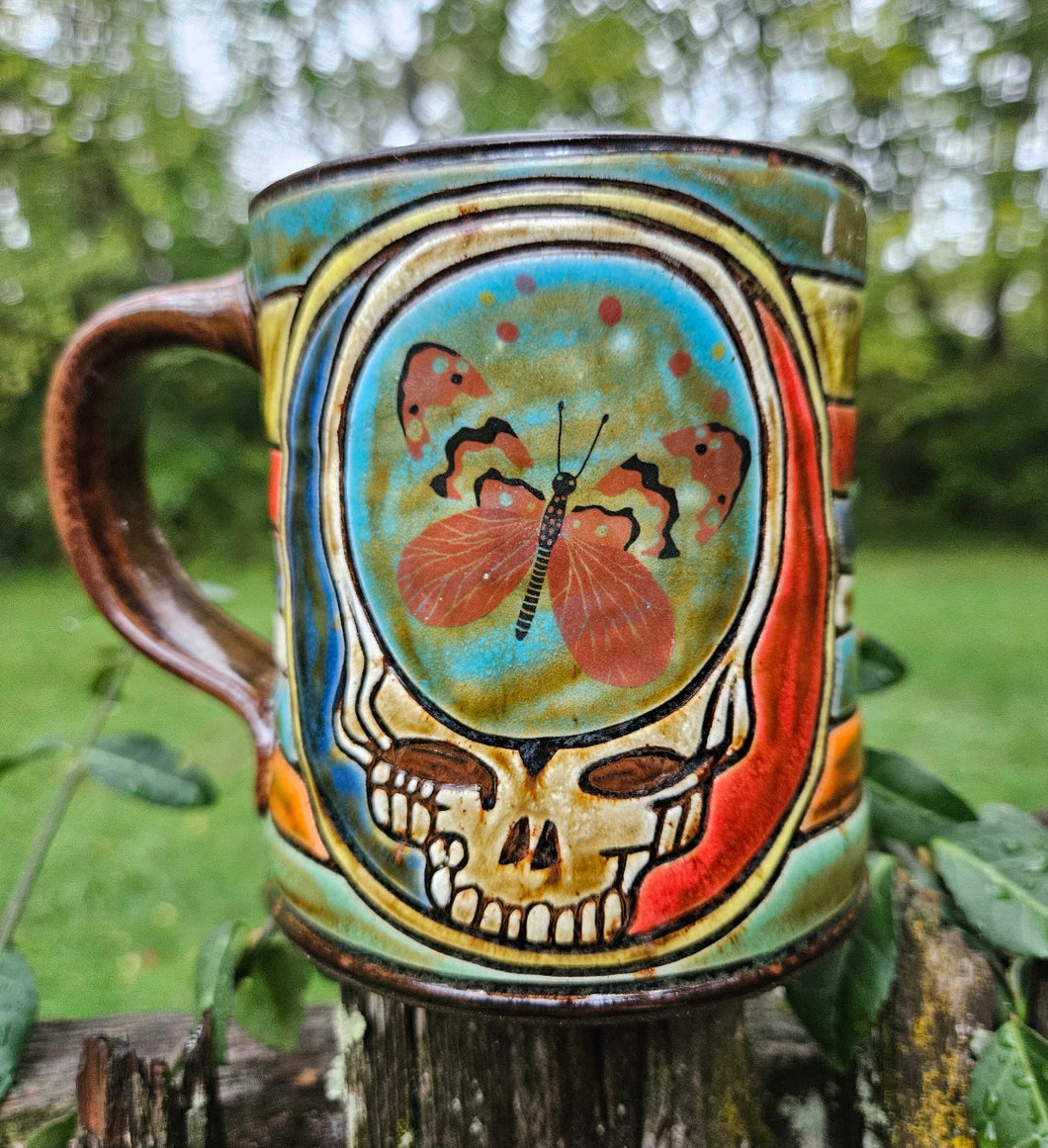 Butterfly Stealie Mug