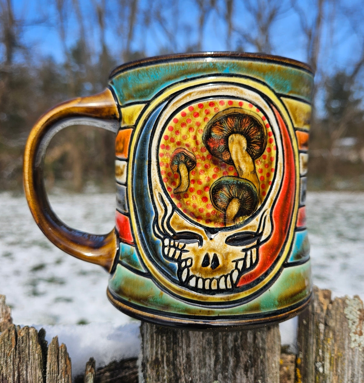 PRE-ORDER Mushroom Stealie Mug