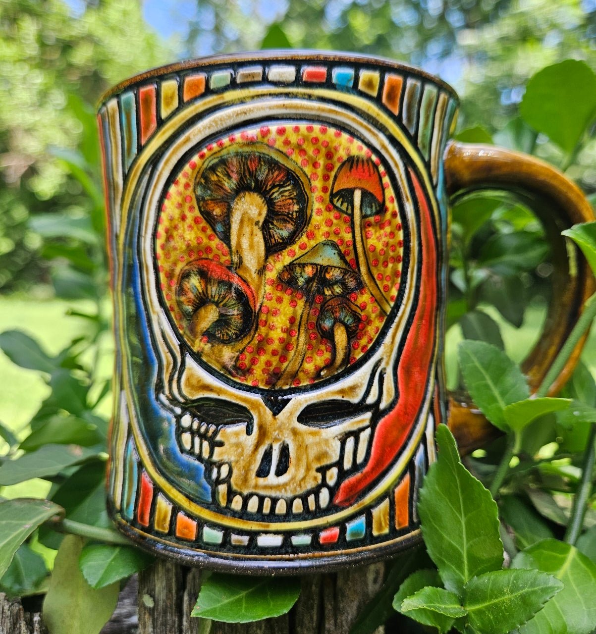 PRE-ORDER Mushroom Stealie Mug