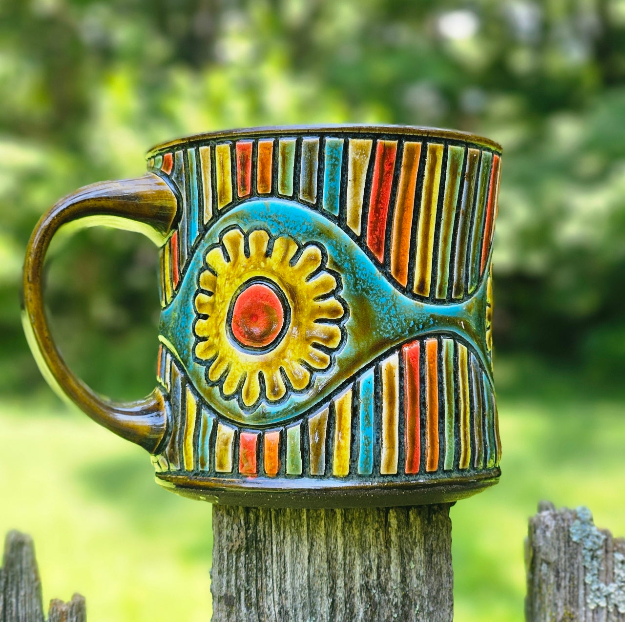 Yellow Flower Mug